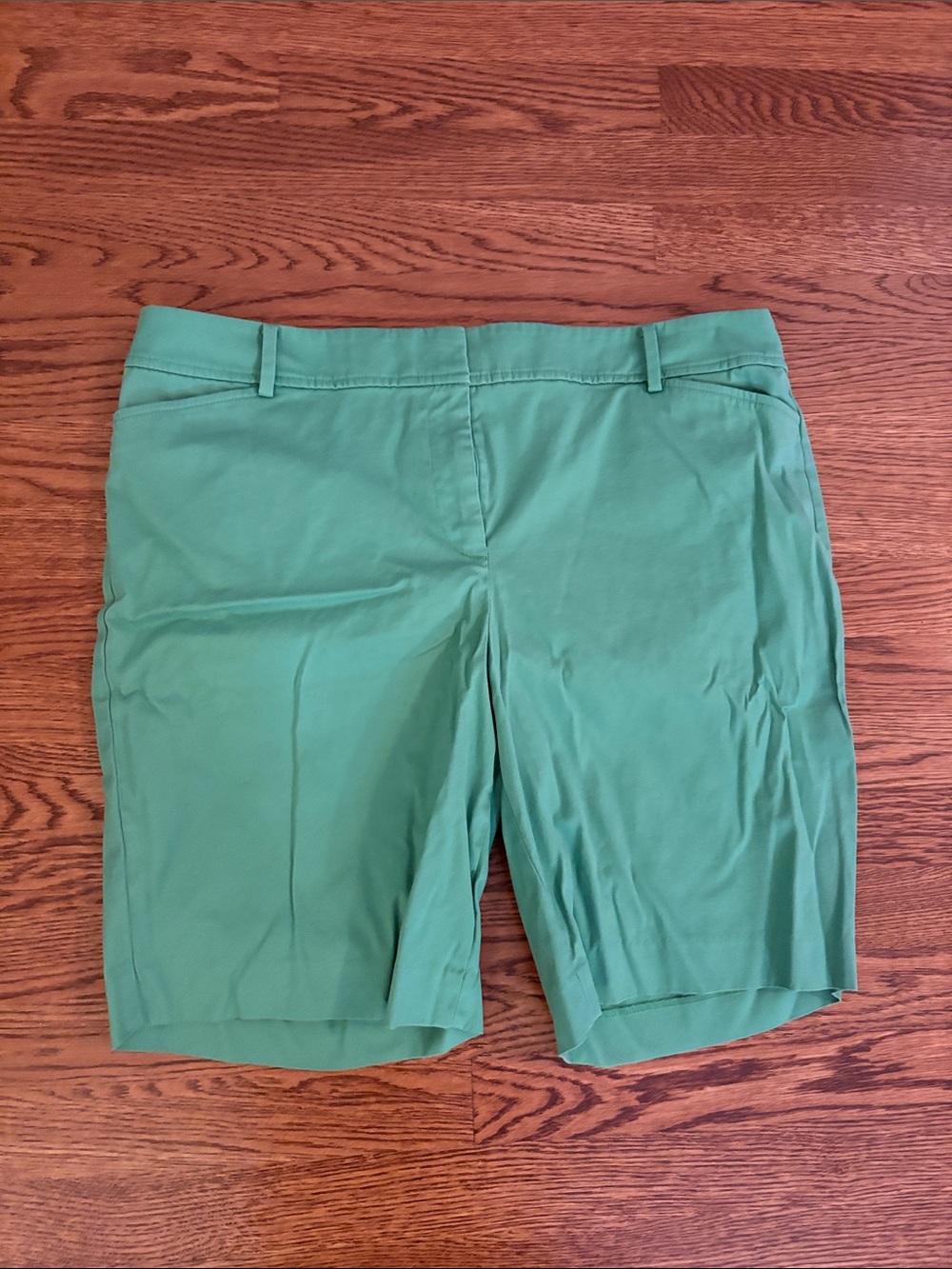 Talbots Seafoam Green Tailored Perfect Shorts